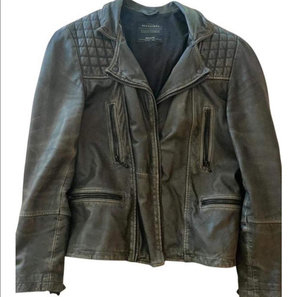 All Saints Leather Jacket
